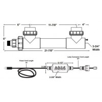Aqua Ultraviolet Classic 2" UV 25 Watt A00028